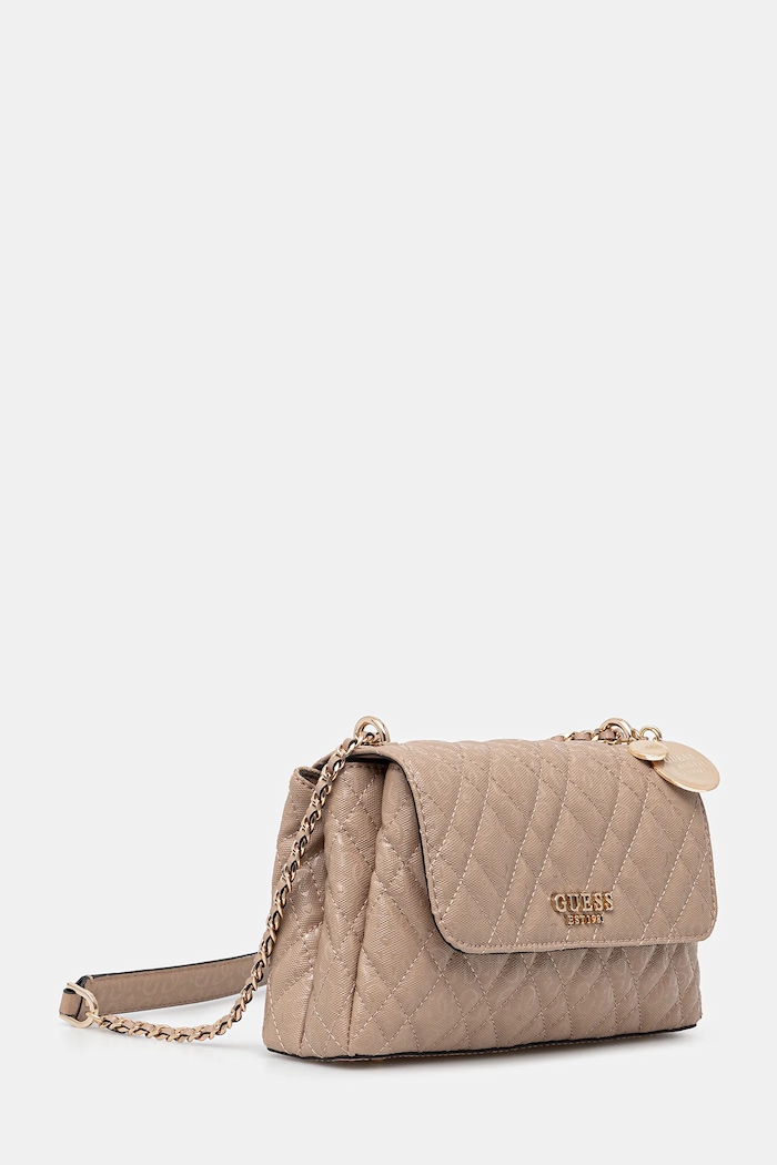 Τσάντα Guess ISEMAY HWGG96.28210 μπεζ SS26