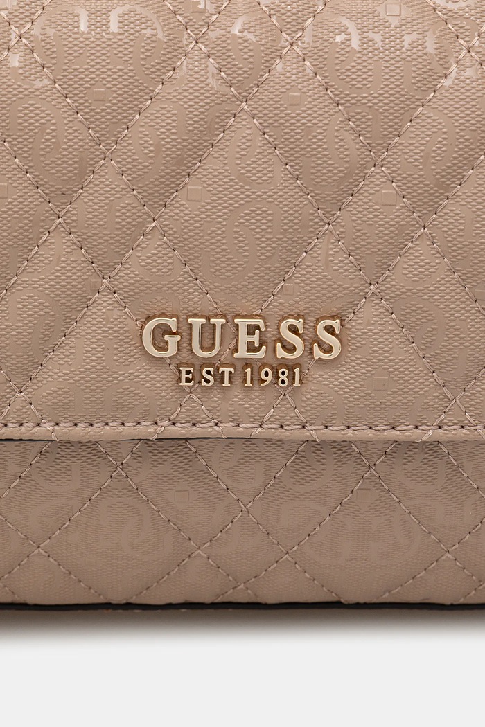 Τσάντα Guess ISEMAY μπεζ HWGG96.28210