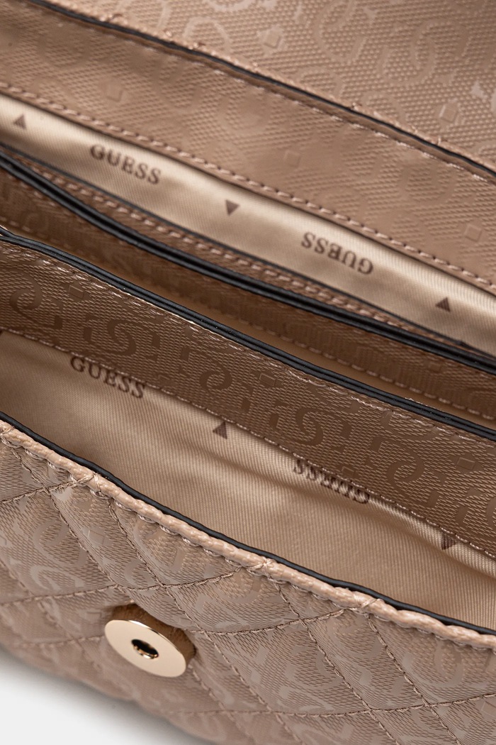 Τσάντα Guess ISEMAY HWGG96.28210 μπεζ