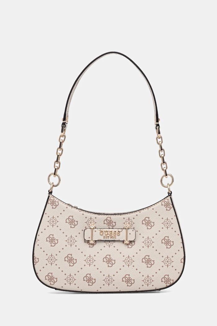 Torba Guess CARRIE sitni uzorak bež HWGP98.98180