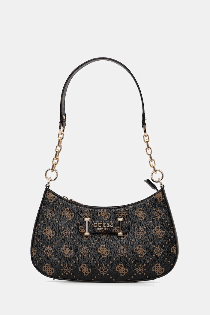 Torba Guess CARRIE sitni uzorak smeđa HWGP98.98180