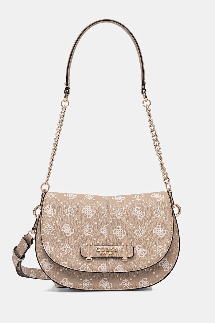 Τσάντα Guess CARRIE συνθετικό μπεζ HWGP98.98200