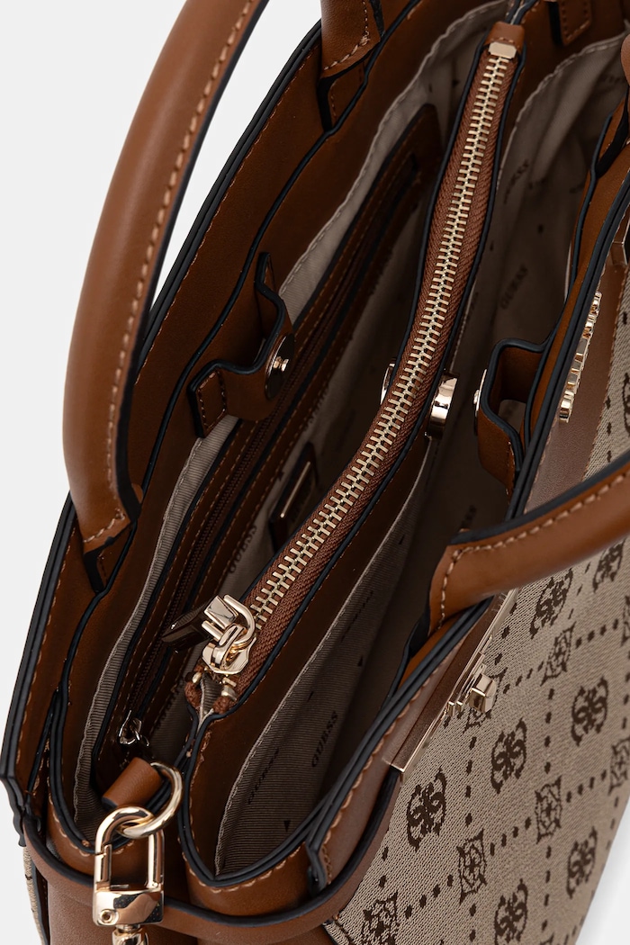 Τσάντα Guess MELINDA HWJP99.02060 καφέ