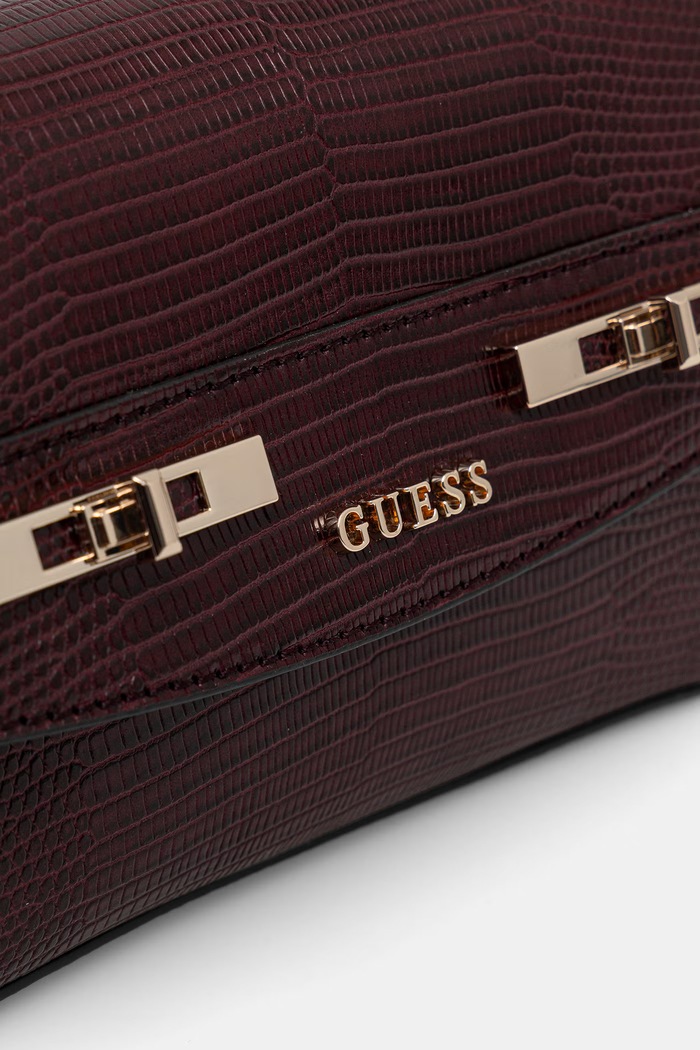 Kabelka Guess MELINDA burgundské HWKL99.33780