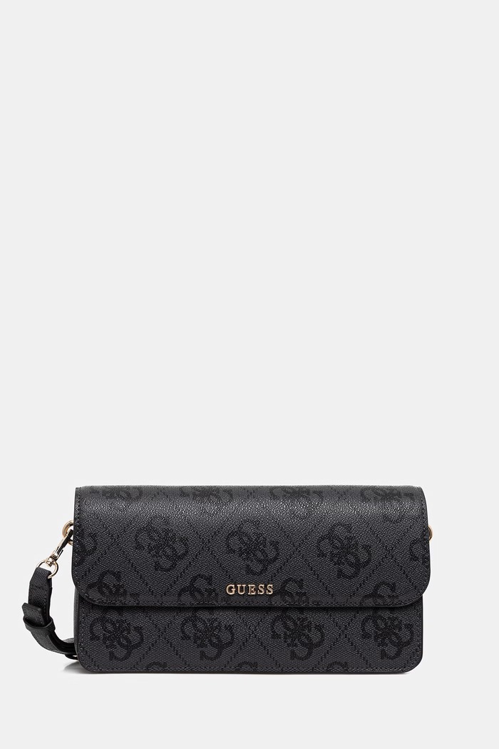 Kabelka Guess SADIE imitácia kože sivá HWOS81.18190