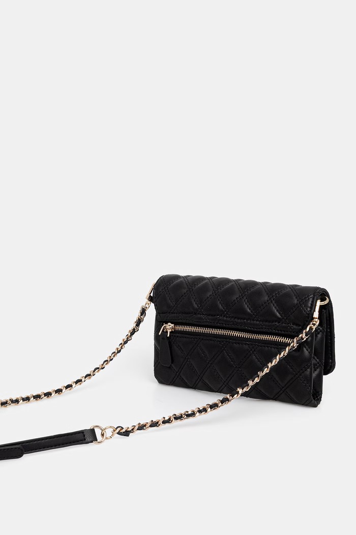 Guess poșetă GIULLY negru HWQG96.73750