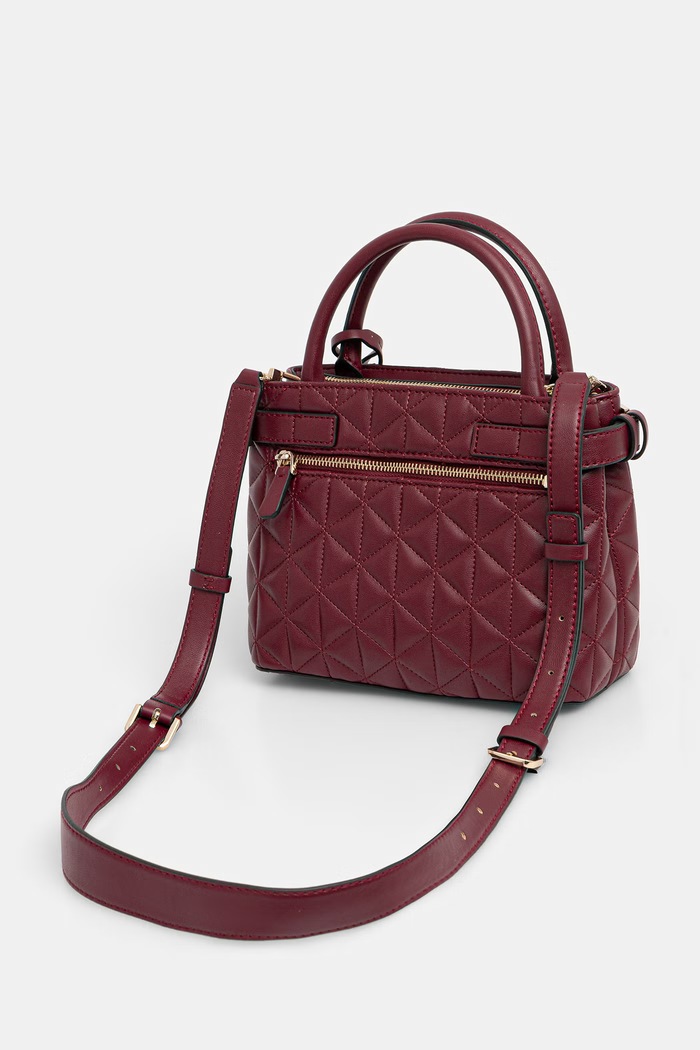 Doplnky Kabelka Guess PAISLEIGH HWQG98.83050 burgundské
