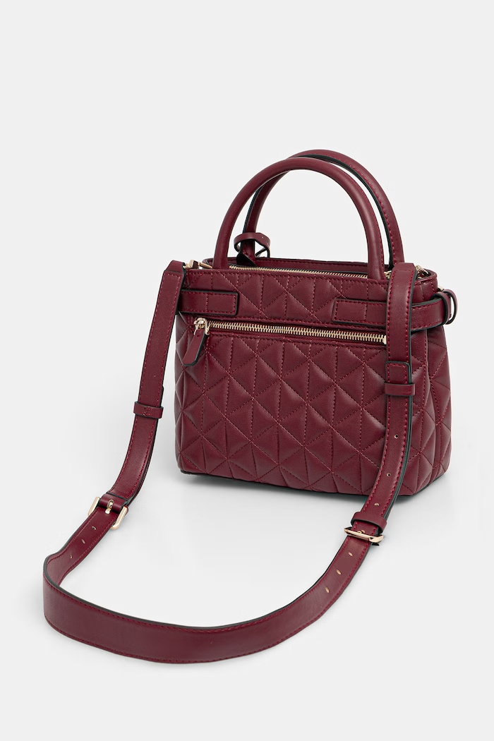 Doplnky Kabelka Guess PAISLEIGH HWQG98.83050 burgundské