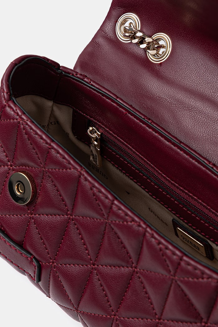 Kabelka Guess PAISLEIGH HWQG98.83210 burgundské