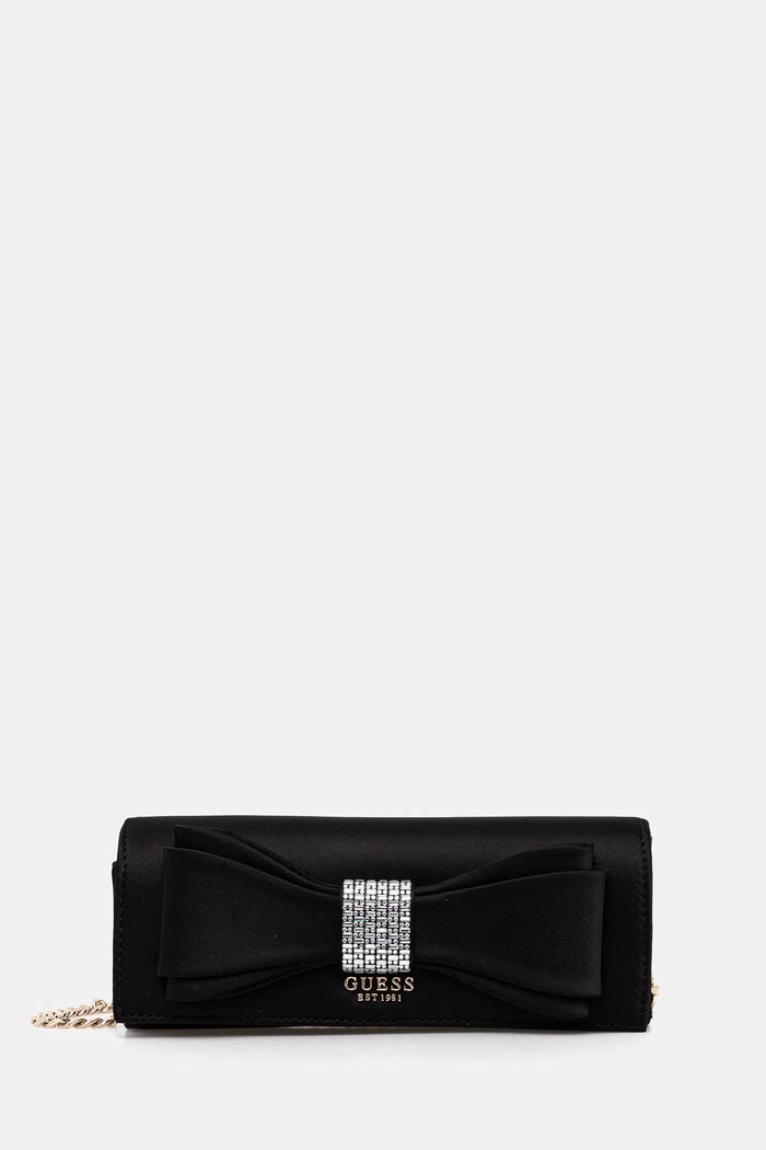 Guess poșetă ELSIE nu incape in A4 negru HWSS96.50710