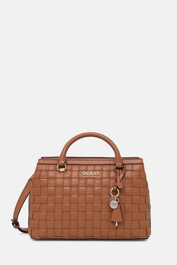 Guess torebka SANDY nie mieści A4 brązowy HWWG84.18060