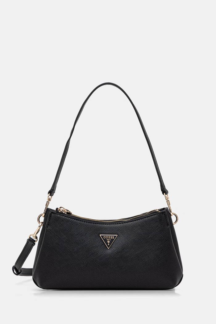 Τσάντα Guess NOELLE συνθετικό μαύρο HWZG96.72730