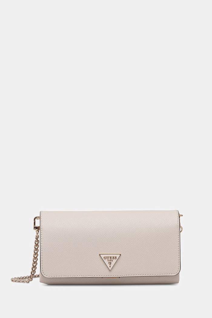 Τσάντα Guess NOELLE συνθετικό μπεζ HWZG96.72750