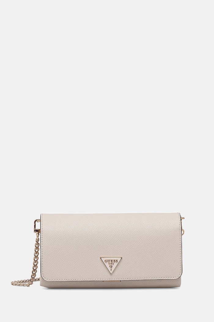 Τσάντα Guess NOELLE συνθετικό μπεζ HWZG96.72750