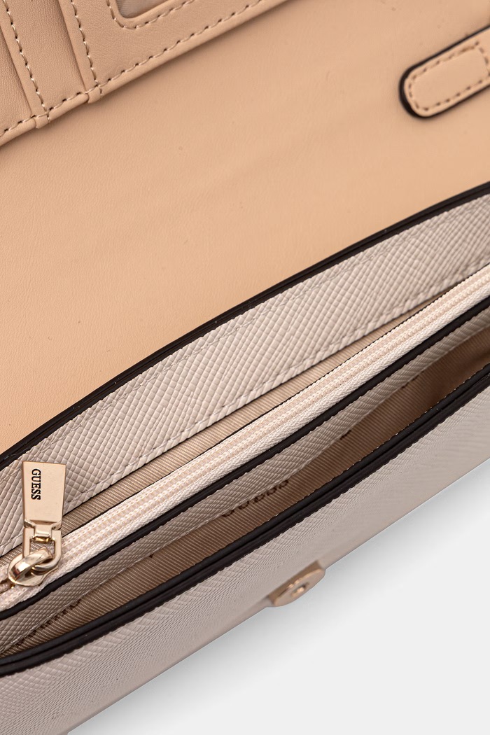 Τσάντα Guess NOELLE HWZG96.72750 μπεζ
