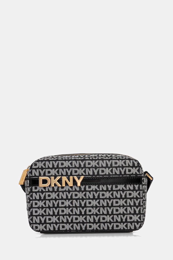 Kabelka Dkny vzorovaný černá R52E5J31