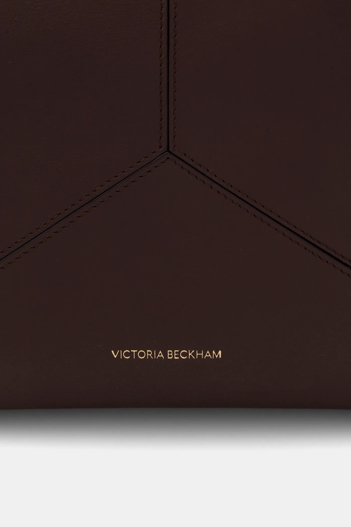 Victoria Beckham torebka damska skórzana Plie bordowy B126AAC007198A