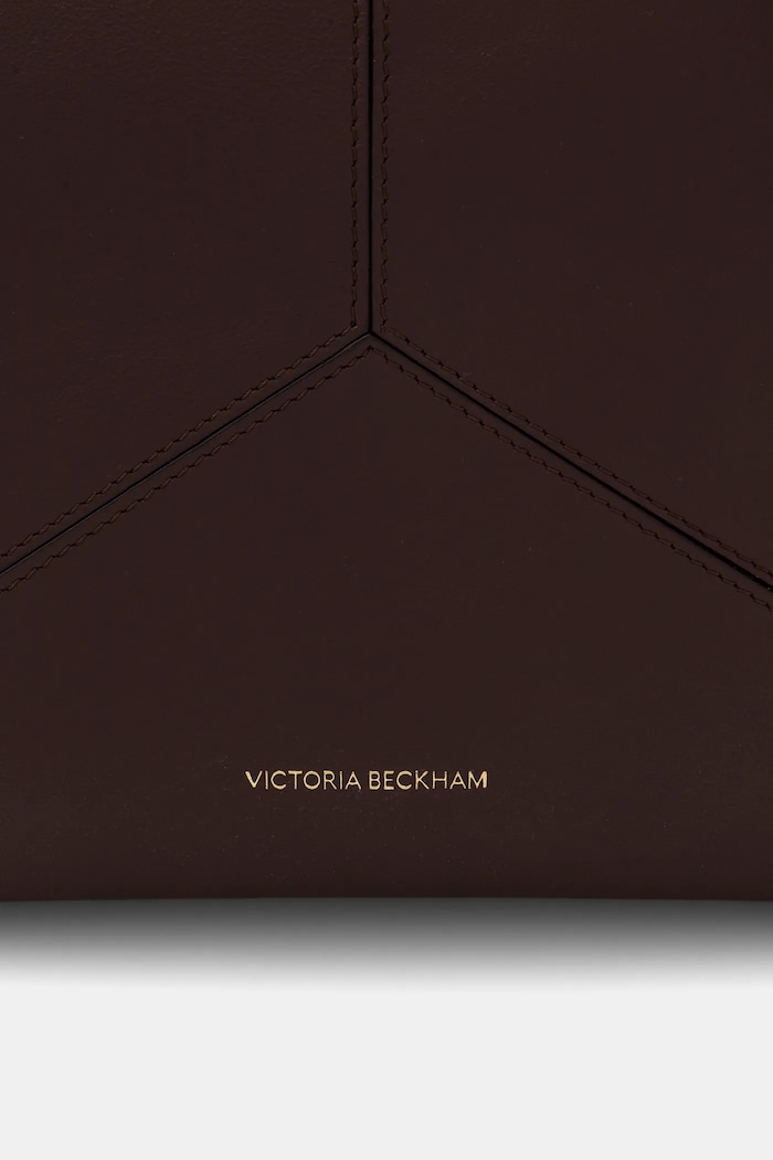 Victoria Beckham torebka damska skórzana Plie bordowy B126AAC007198A