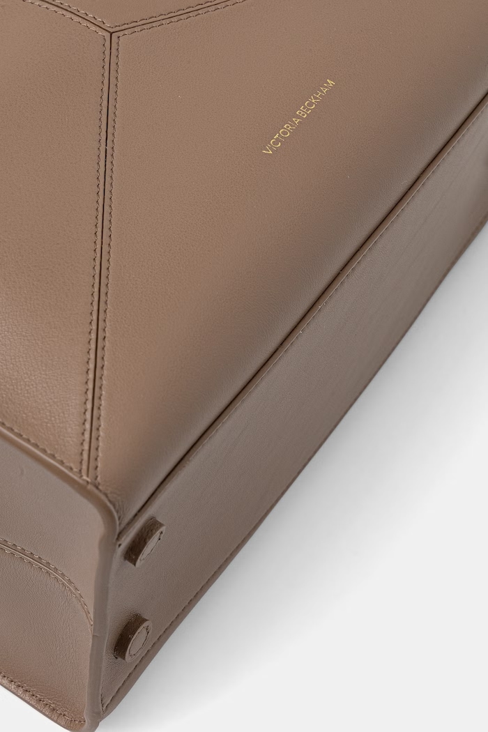 Victoria Beckham geantă pentru femei din piele Plie maro B126AAC007198A