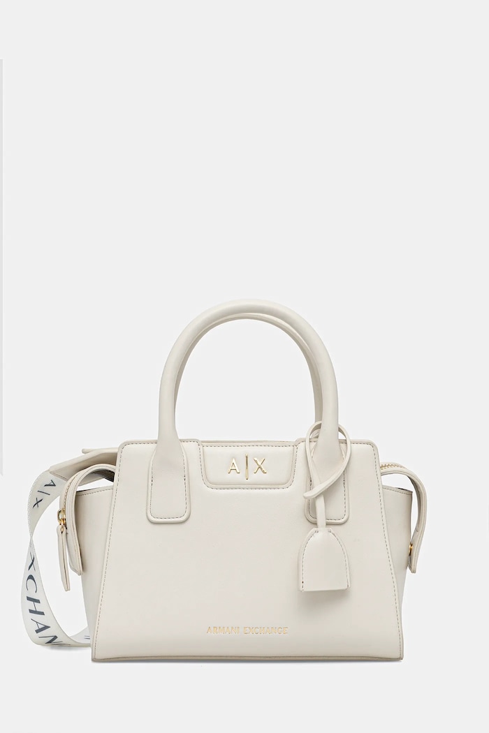 Kabelka Armani Exchange nášivka béžová XW002159.AF19892