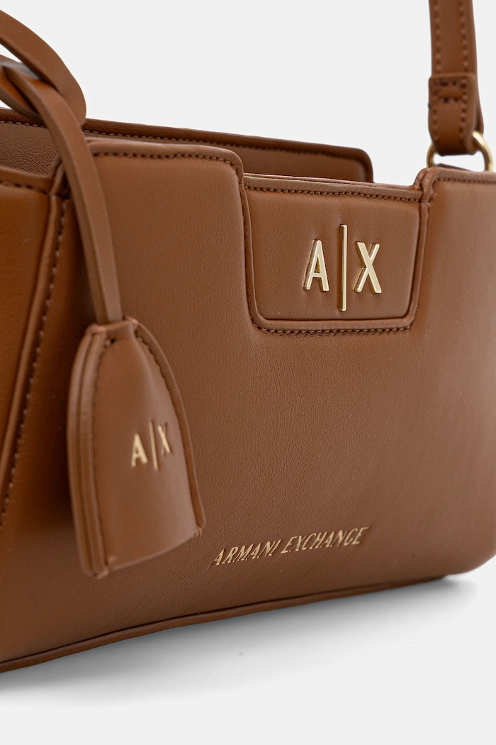 Kabelka Armani Exchange hnědá XW002162.AF19892