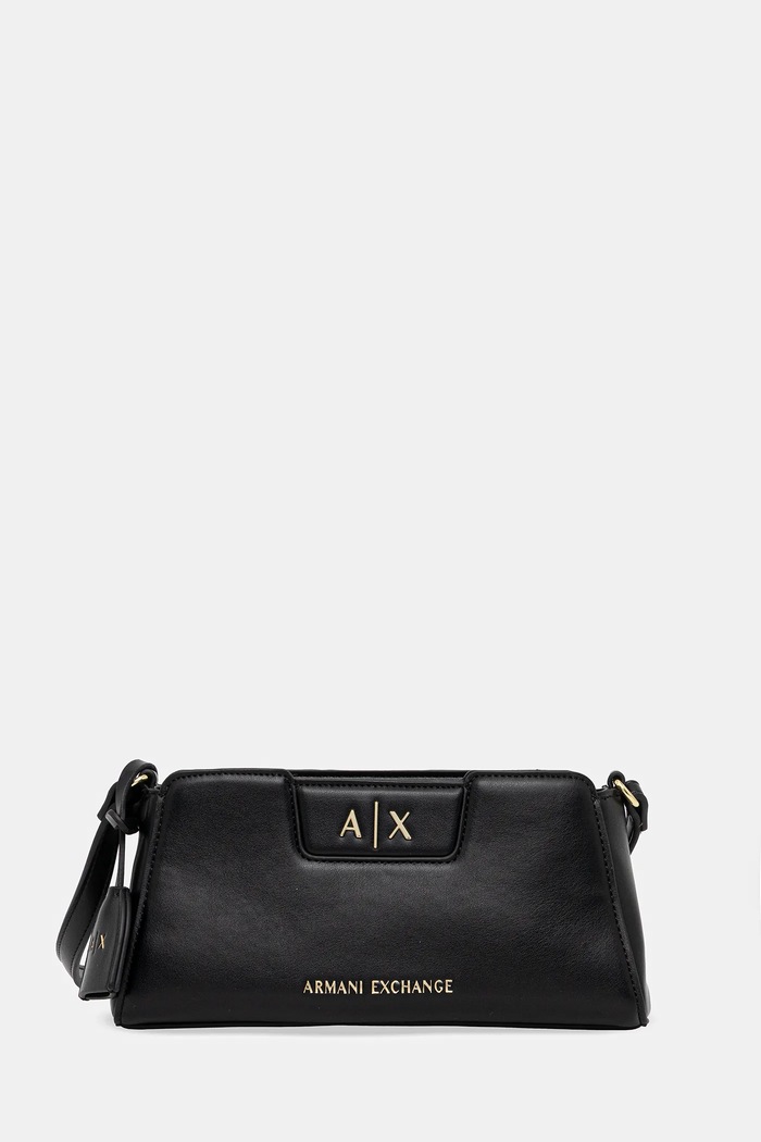 Kabelka Armani Exchange nášivka čierna XW002162.AF19892