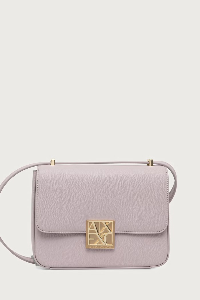 Armani Exchange klasična torbica ženska iz umetnega usnja roza XW002169.AF19895