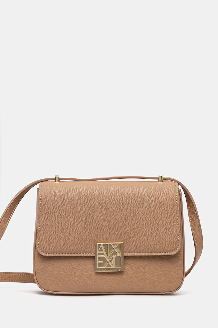 Kabelka Armani Exchange hladký béžová XW002169.AF19895
