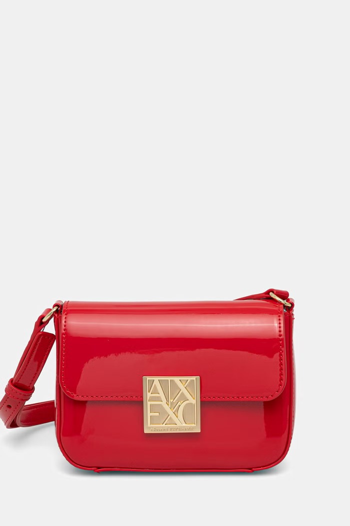 Kabelka Armani Exchange jednofarebný červená XW002170.AF21362