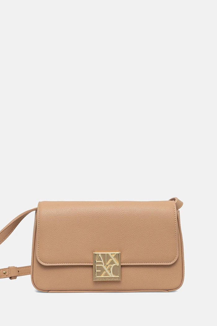 Armani Exchange kézitáska szintetikus bőr bézs XW002171.AF19895