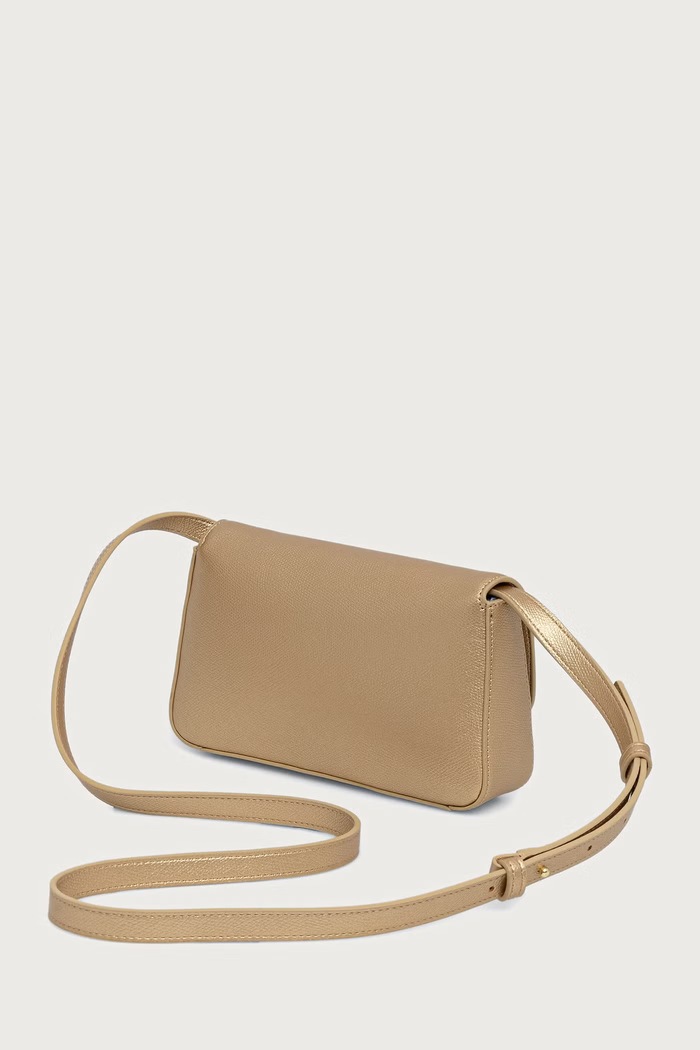 Accessori Armani Exchange Borsa a tracollo da donna in similpelle XW002171.AF19895 oro