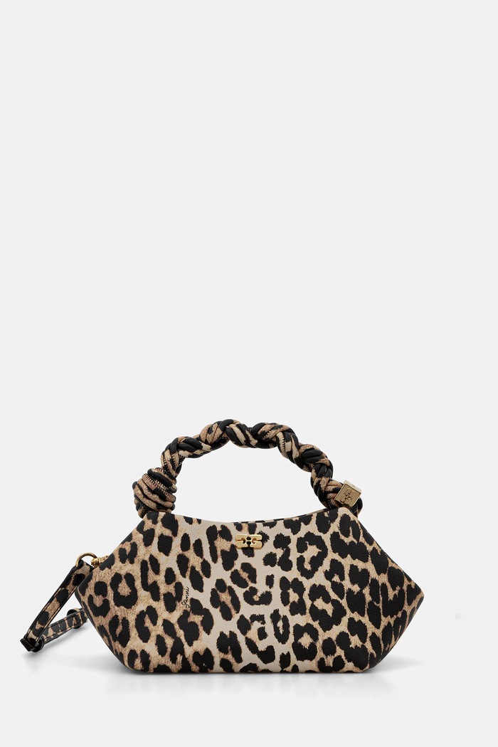 GANNI imitacja skóry licowej beżowy B2100039