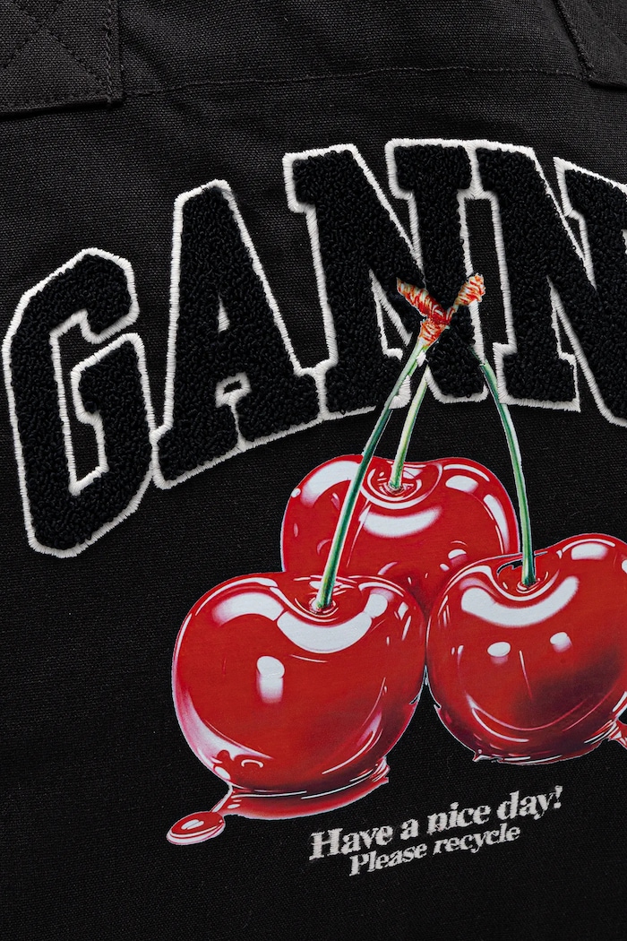 GANNI czarny B2110037