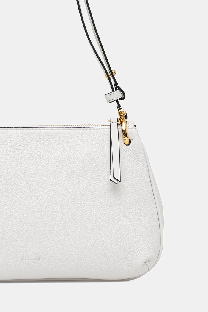 Doplňky Pollini crossbody kabelka dámská z imitace kůže PC4451PP0OQC2 béžová