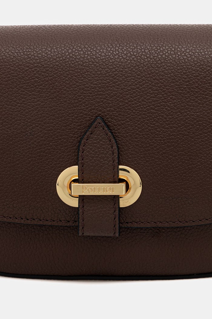 Accesorii Pollini geantă pentru femei, din piele PC4454PP0OQC0 maro