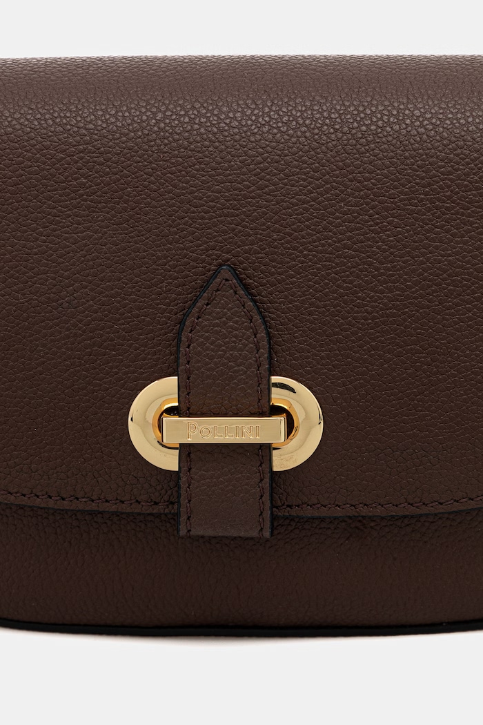 Accesorii Pollini geantă pentru femei, din piele PC4454PP0OQC0 maro