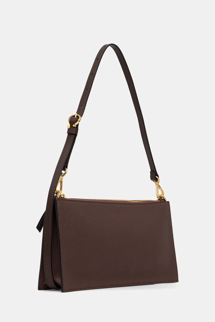 Pollini psaníčko dámské kožené PC4456PP0OQC2 hnědá SS26