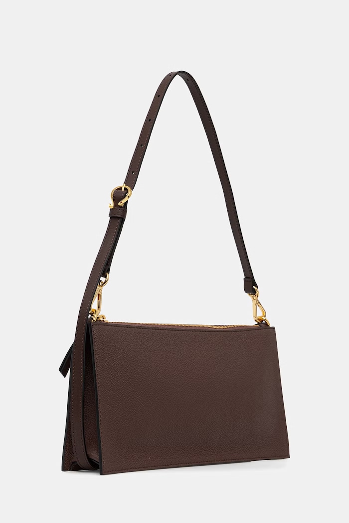 Pollini psaníčko dámské kožené PC4456PP0OQC2 hnědá SS26