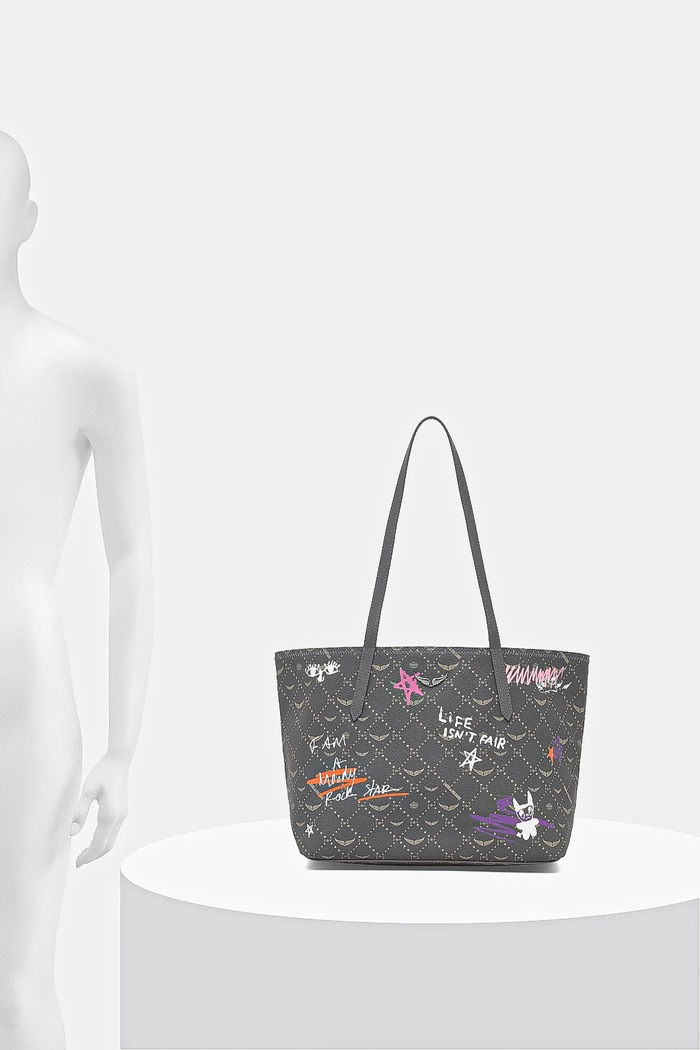 Zadig&Voltaire shopper torba ženska iz umetnega usnja Z SHOPPER MONOGRAM TAG LWBA04281