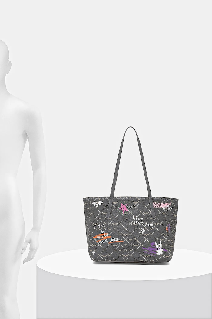 Zadig&Voltaire shopper torba ženska iz umetnega usnja Z SHOPPER MONOGRAM TAG LWBA04281