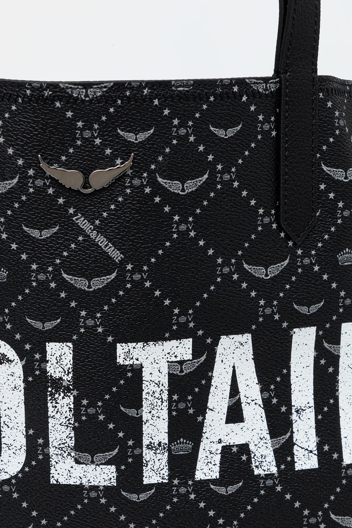 Kabelka ZADIG&VOLTAIRE Z SHOPPER XL REVOLTAIRE černá LWBA04342
