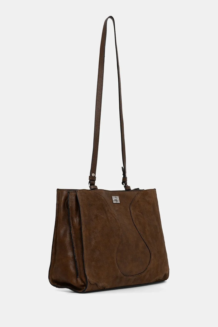 ZADIG&VOLTAIRE velúr táska LWBA04322 barna SS26