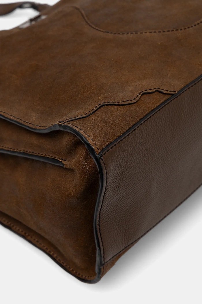 ZADIG&VOLTAIRE velúr táska barna LWBA04322
