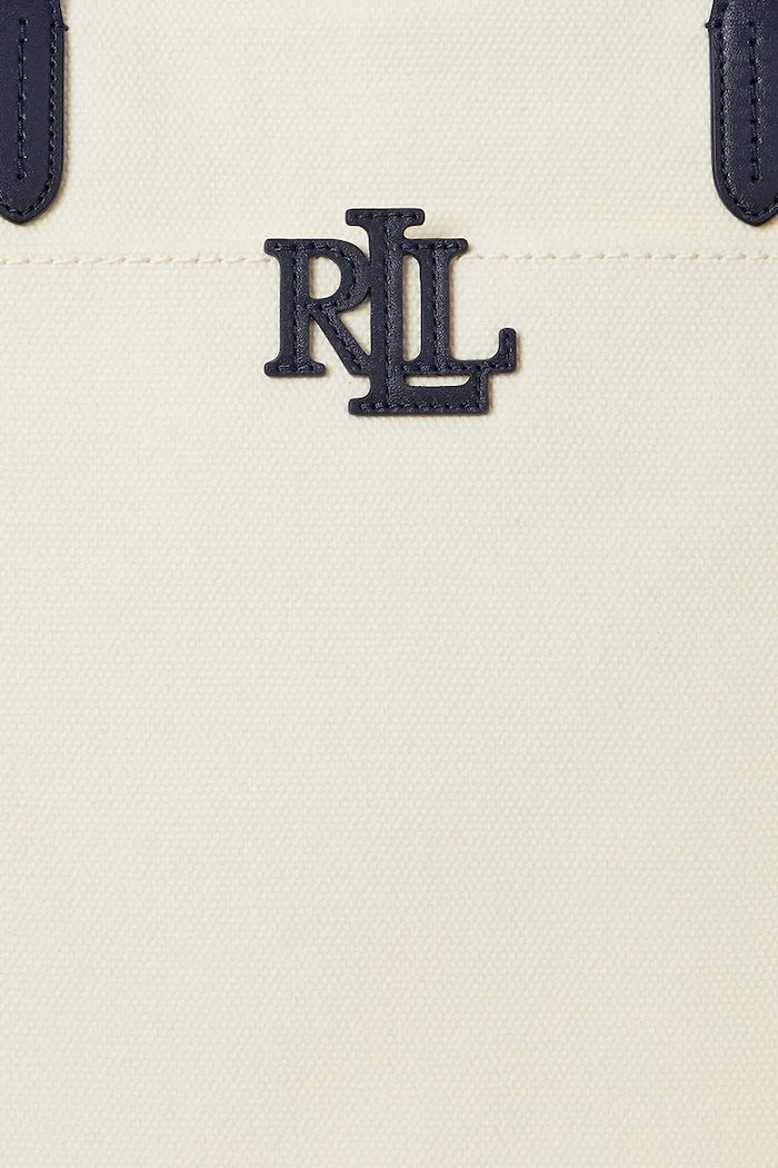 Памучна чанта Lauren Ralph Lauren 431982234 бежов