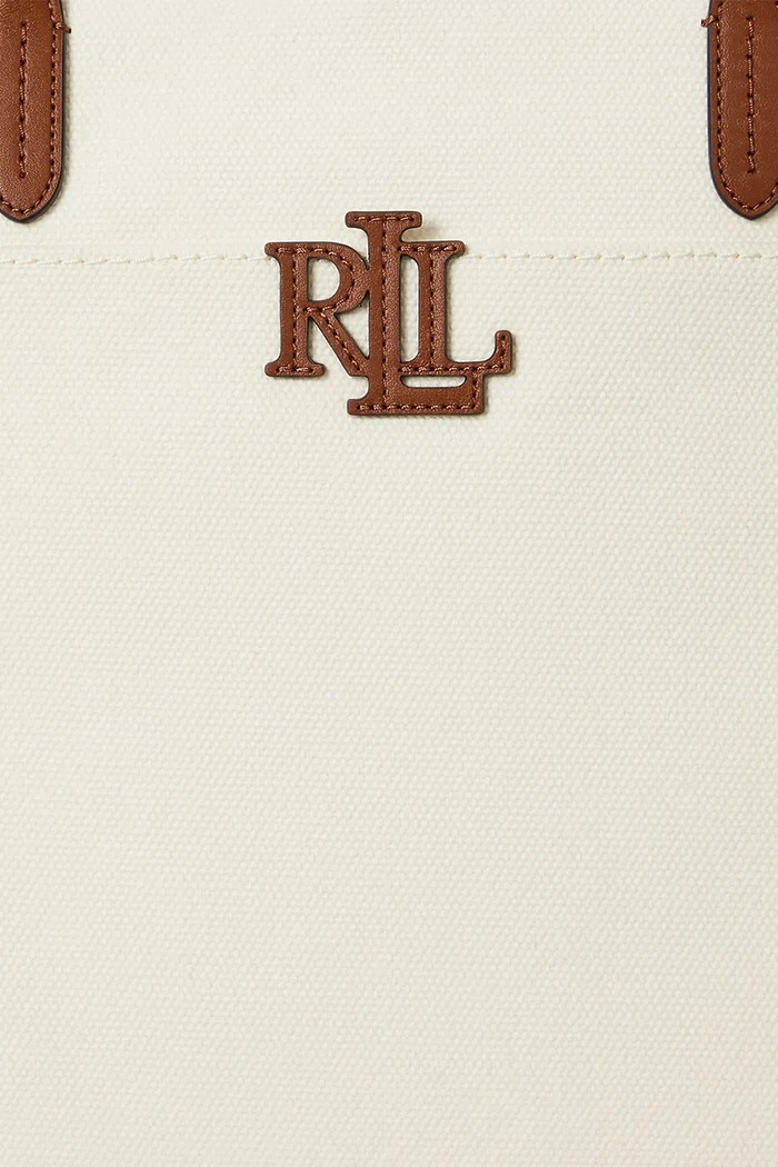 Lauren Ralph Lauren geantă de bumbac 431982234 bej