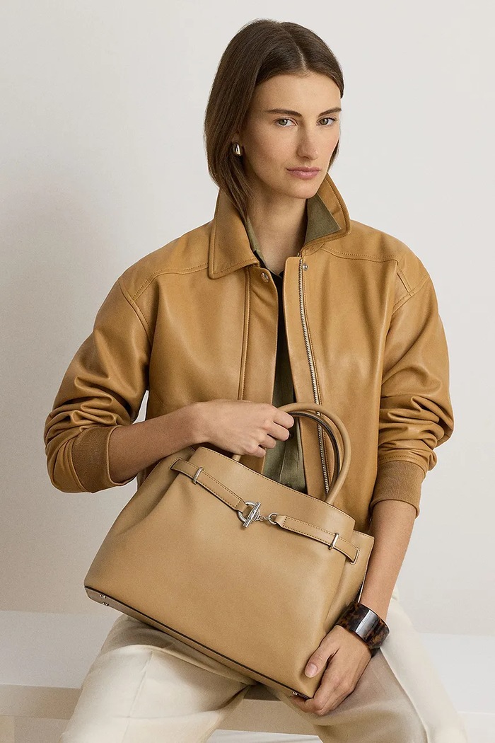 Lauren Ralph Lauren torebka crossbody damska skórzana 431P03417