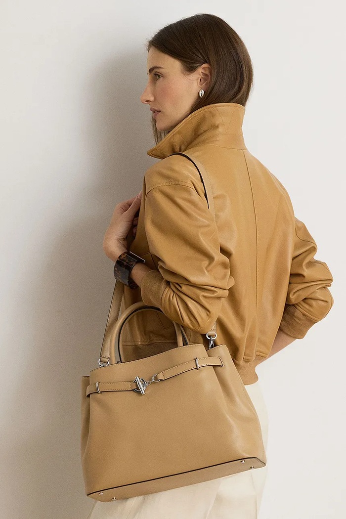 Lauren Ralph Lauren torebka crossbody damska skórzana 431P03417