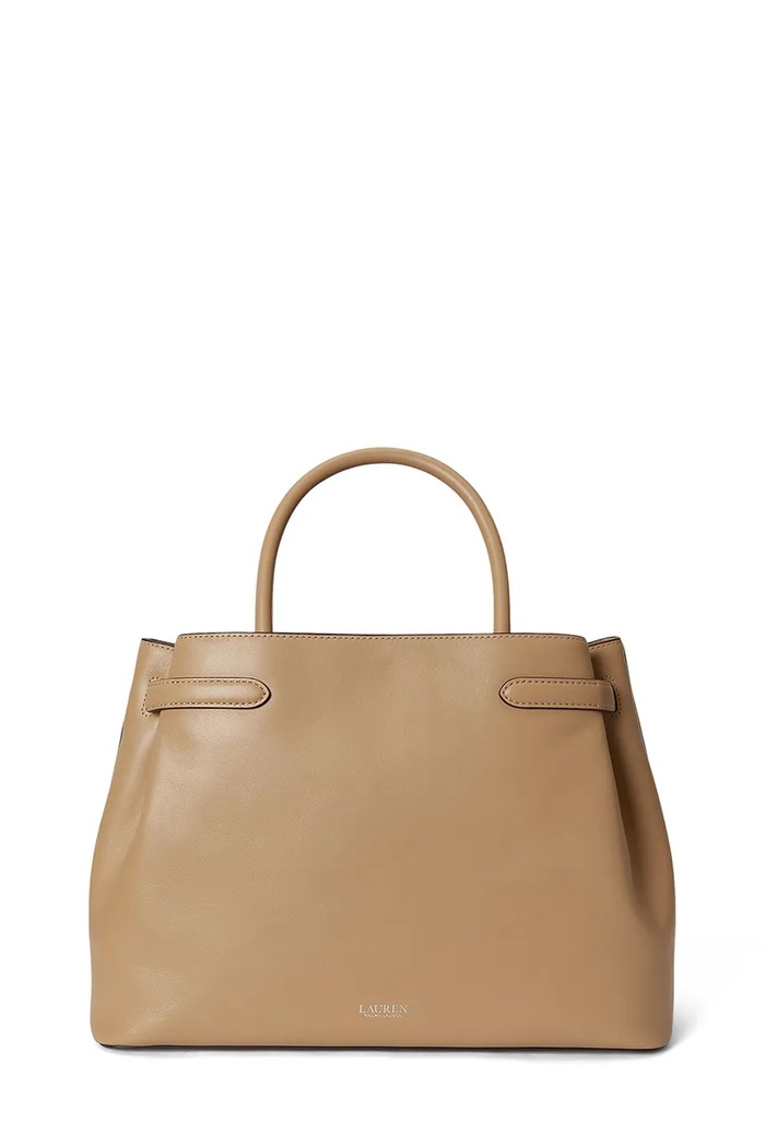 Lauren Ralph Lauren torebka crossbody damska skórzana 431P03417 beżowy SS26