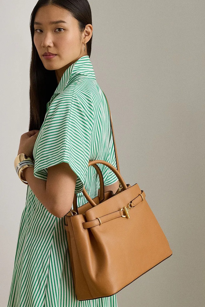 Lauren Ralph Lauren Сумка crossbody для женщин кожаная 431P03417