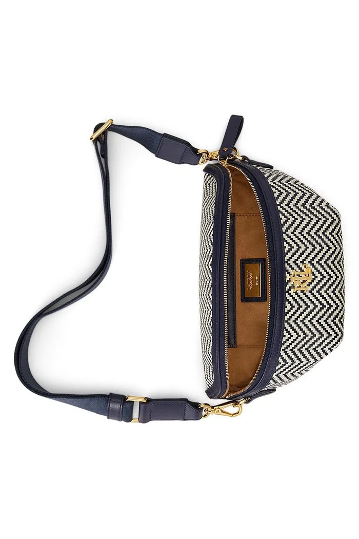 Torba oko struka Lauren Ralph Lauren 431P04059 mornarsko plava
